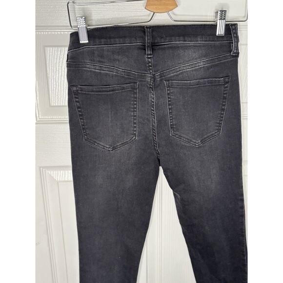 Free People Black Skinny Jeans Women's 28 Slim Denim Pants - Picture 8 of 11